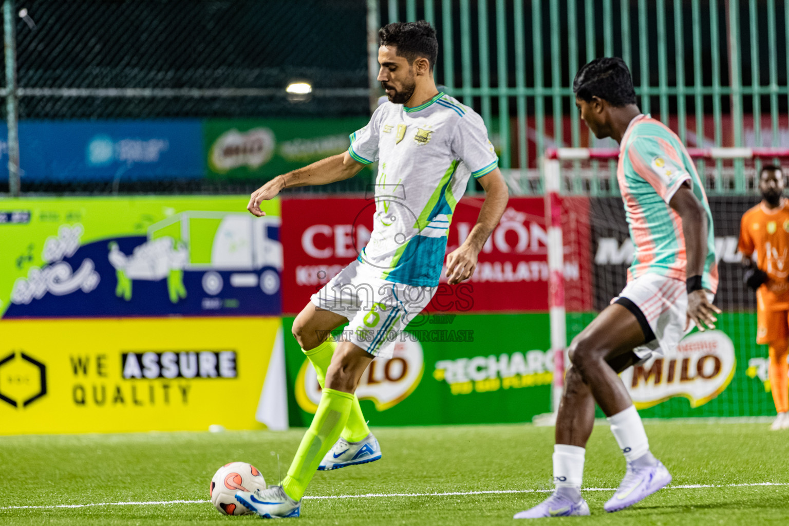 WAMCO vs Joali Maldives in Kings Cup of Club Maldives Cup 2025 held in Rehendi Futsal Ground, Hulhumale', Maldives on Monday, 1st September 2025. Photos: Areef, Yasna / images.mv