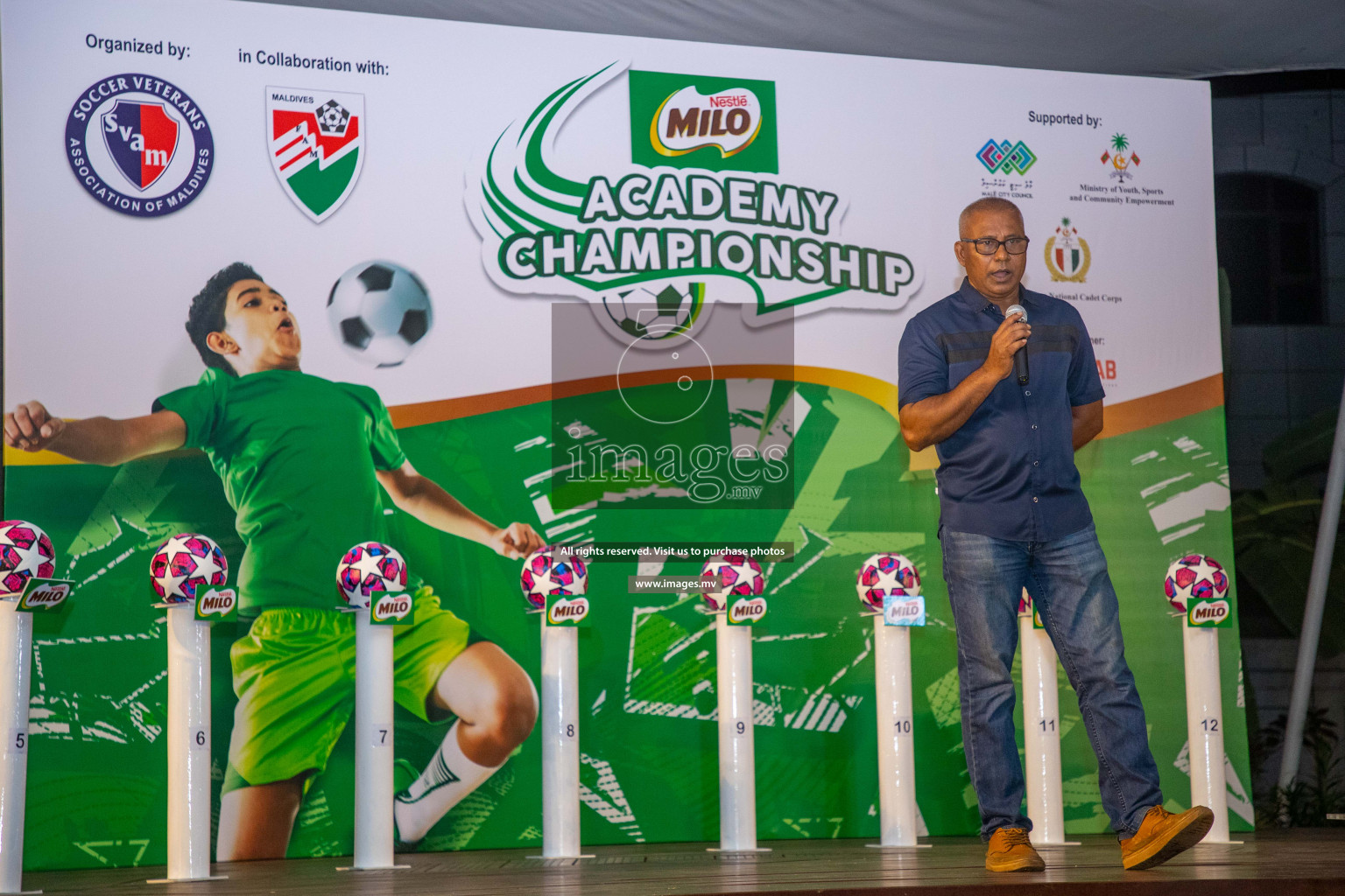 Draw Ceremony of MILO Academy Championship 2022 was held in Male' Maldives on Wednesday, 9th March 2021. Photos by: Ismail Thoriq/images.mv