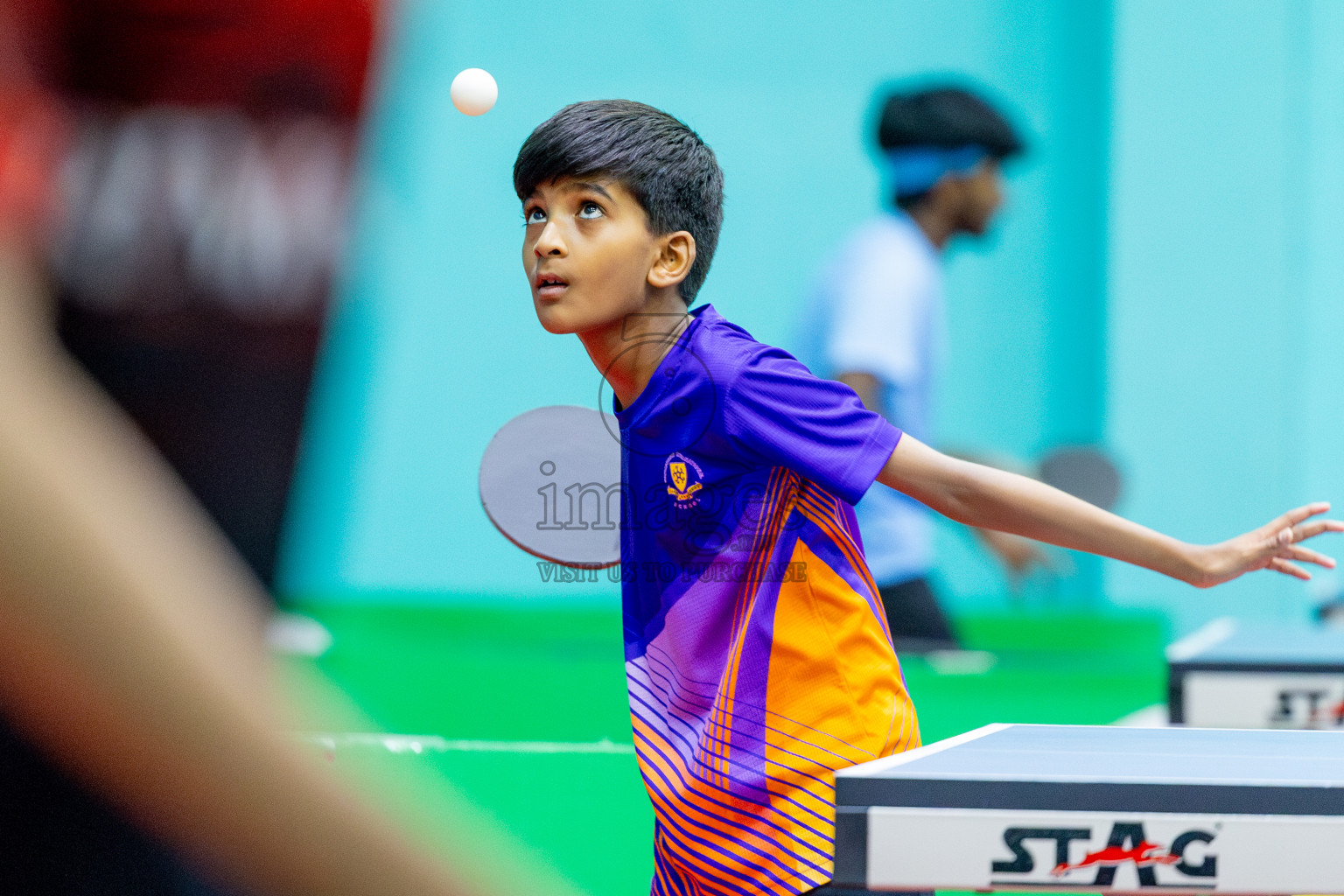Day 4 of Interschool Table Tennis Tournament 2025 held at Male' TT Hall, Male', Maldives on Sunday, 18th May 2025.
Photos By: Ismail Thoriq / images.mv