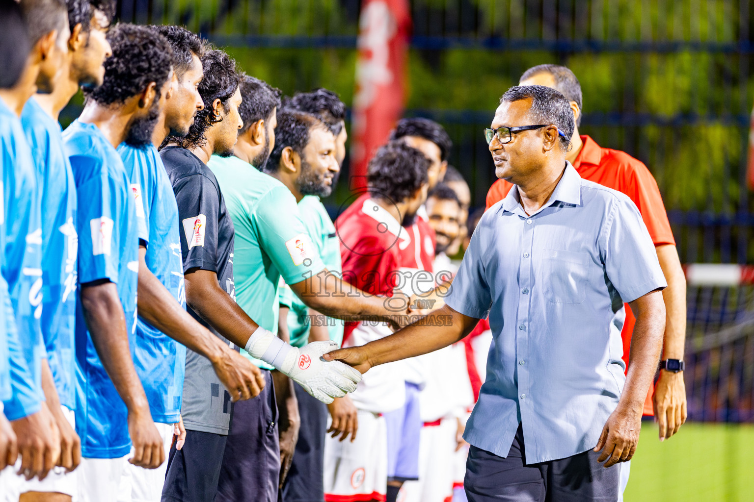 CC Sports Club vs FC Marlins in Day 2 of Eydhafushi Futsal Cup 2024 was held on Tuesday, 9th April 2024, in B Eydhafushi, Maldives Photos: Nausham Waheed / images.mv