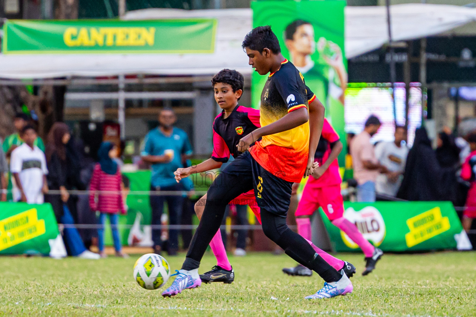 Day 1 of MILO Academy Championship 2024 held in Henveyru Stadium, Male', Maldives on Thursday, 31st October 2024. Photos by Nausham Waheed / Images.mv