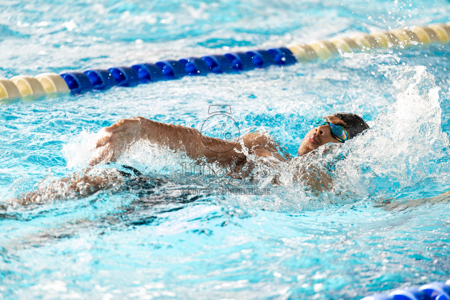 Day 2 of 20th BML Inter-school Swimming Competition 2024 held in Hulhumale', Maldives on Sunday, 13th October 2024. Photos: Ismail Thoriq / images.mv