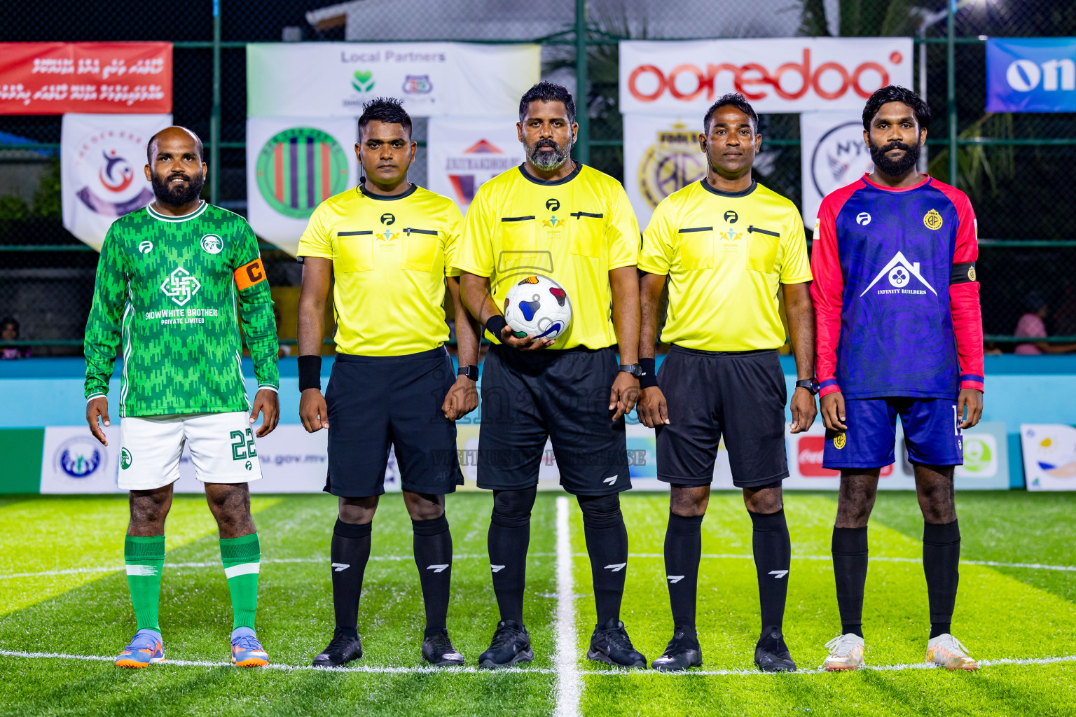 Fools SC vs FC Baaz in Day 2 of Laamehi Dhiggaru Ekuveri Futsal Challenge 2024 was held on Saturday, 27th July 2024, at Dhiggaru Futsal Ground, Dhiggaru, Maldives Photos: Nausham Waheed / images.mv