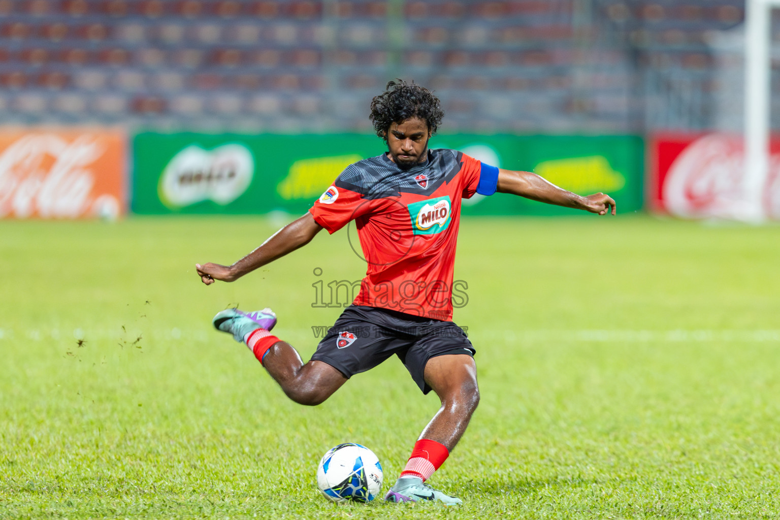 TC Sports Club vs Buru Sports Club in Under 19 Youth Championship 2024 was held at National Stadium in Male', Maldives on Wednesday, 12th June 2024. Photos: Mohamed Mahfooz Moosa / images.mv