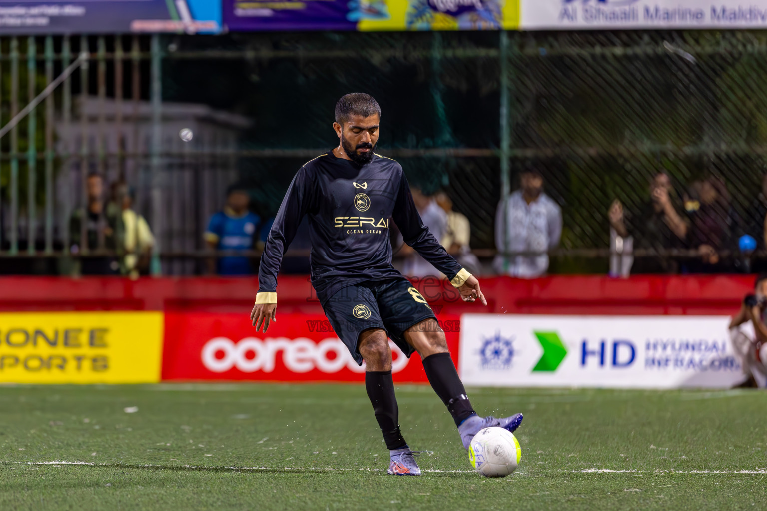 V Keyodhoo vs ADh Maamigili in Day 32 of Golden Futsal Challenge 2024, held on Saturday, 17th February 2024 in Hulhumale', Maldives 
Photos: Ismail Thoriq / images.mv