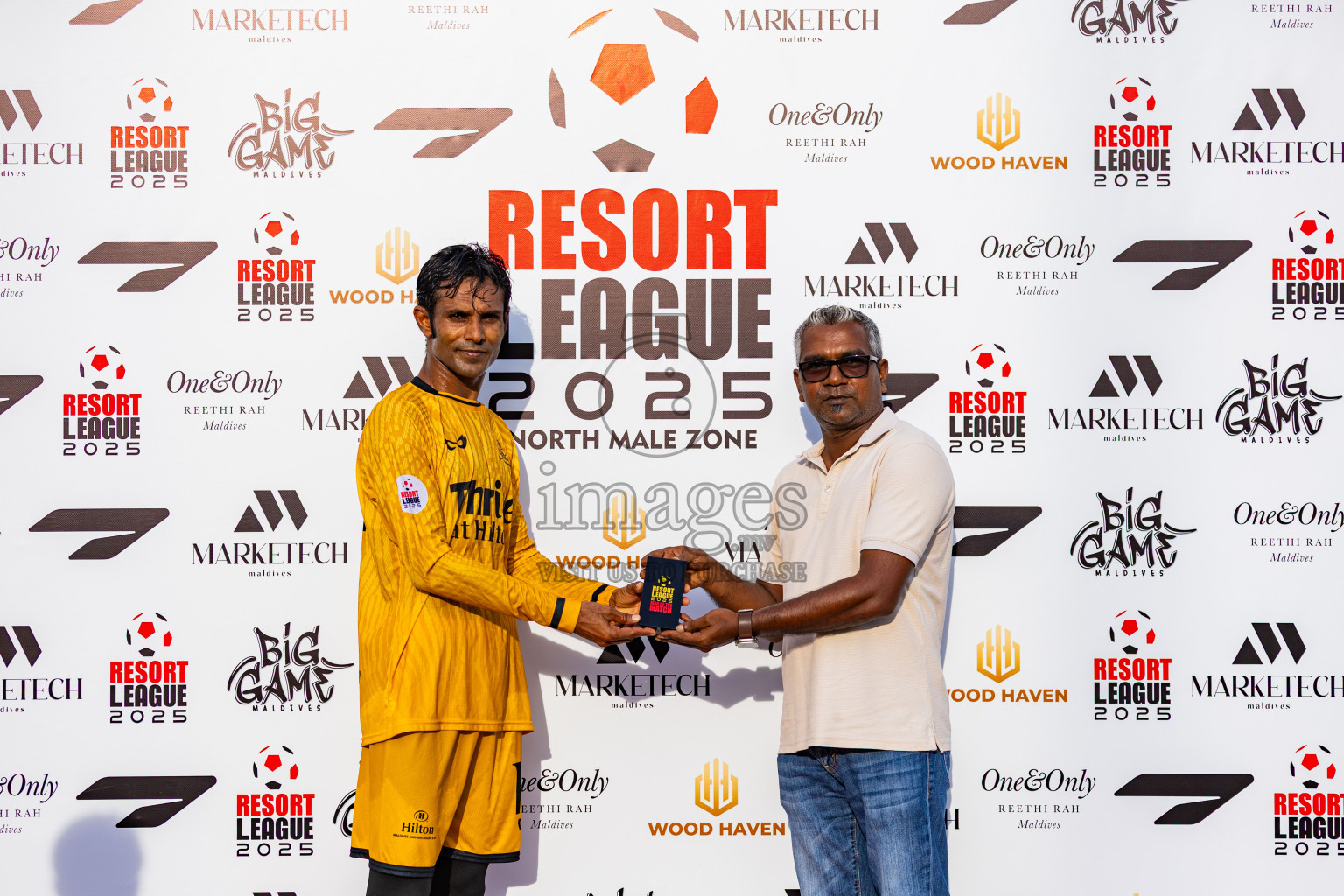 Summer Island Resort vs Hilton Amingiri in Resort League 2025 (North Male Zone) day 11 was held on Saturday, 13th September 2025 in One And Only Reethi Rah Maldives Resort, Photos: Areef Adam / images.mv