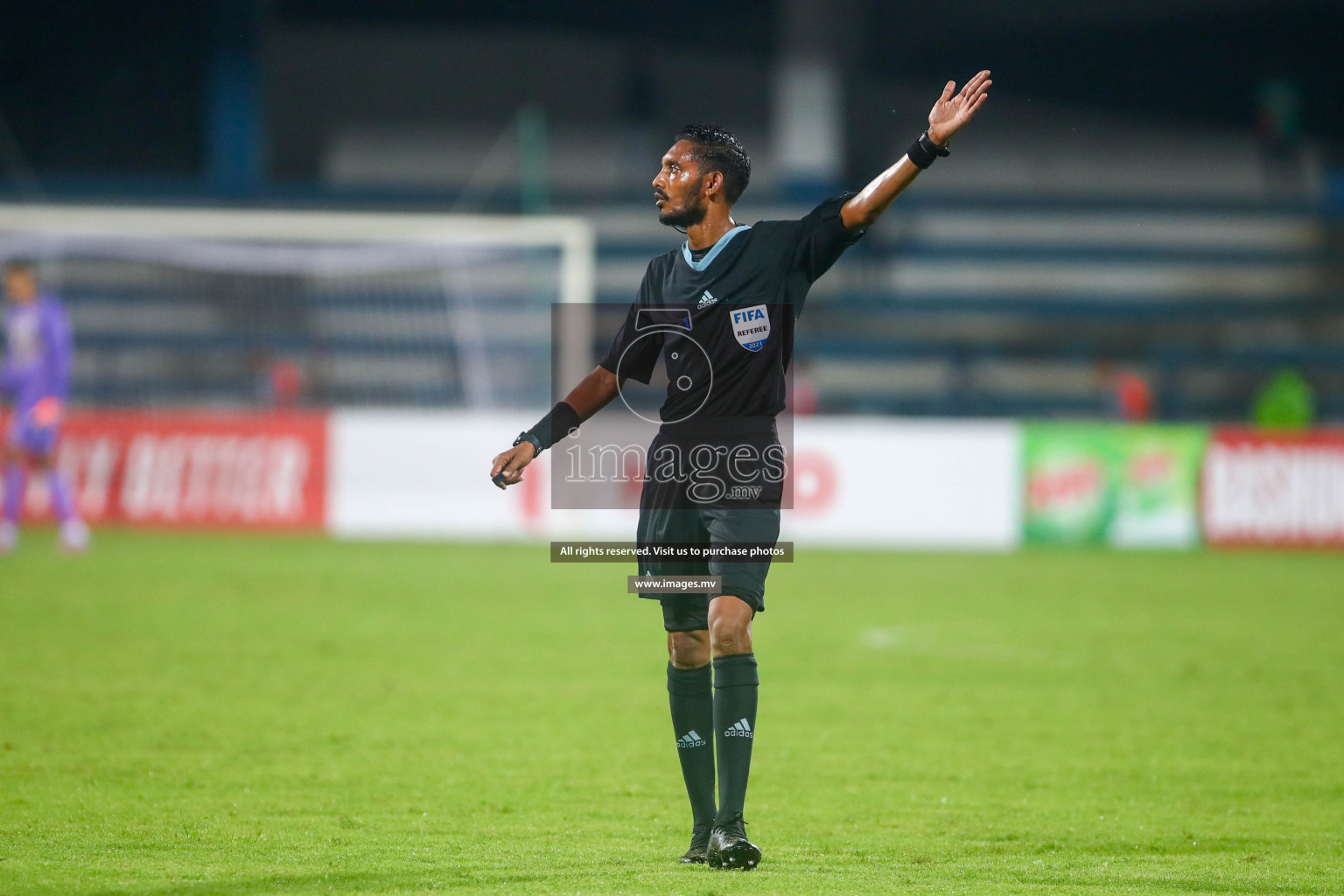 Nepal vs India in SAFF Championship 2023 held in Sree Kanteerava Stadium, Bengaluru, India, on Saturday, 24th June 2023. Photos: Hassan Simah / images.mv