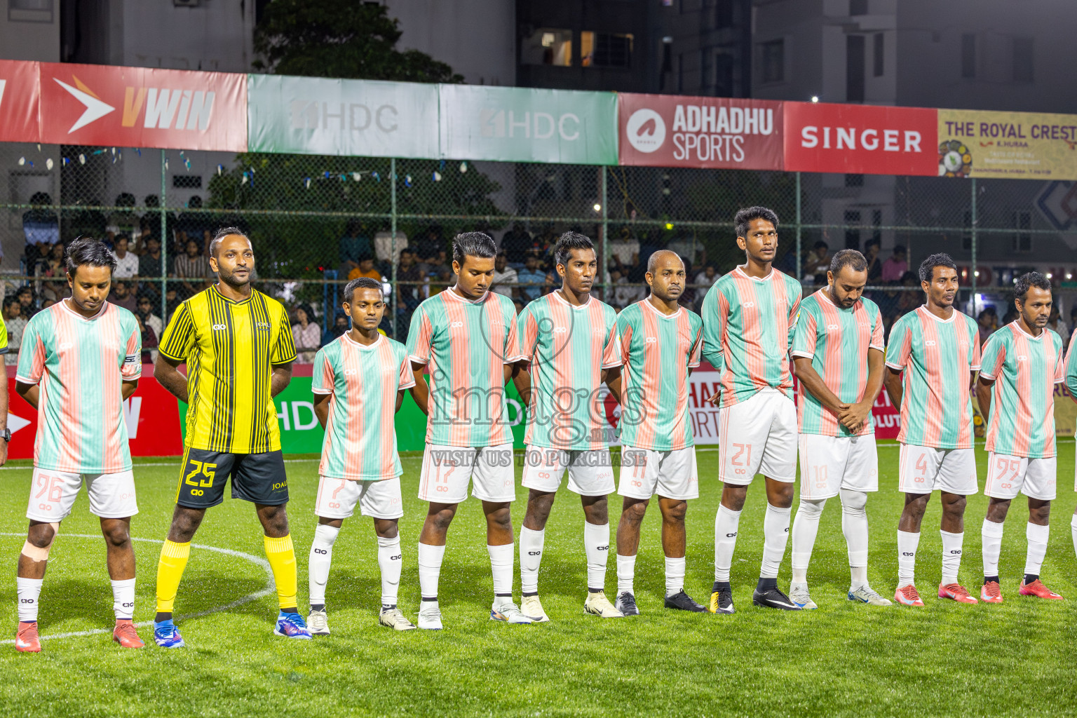 Joali Maldives vs Club Combination (Eydhafushi) in Kings Cup of Club Maldives 2025 was held in Rehendhi Futsal Ground, Hulhumale', Maldives on Saturday, 6th September 2025. Photos: Ismail Thoriq / images.mv