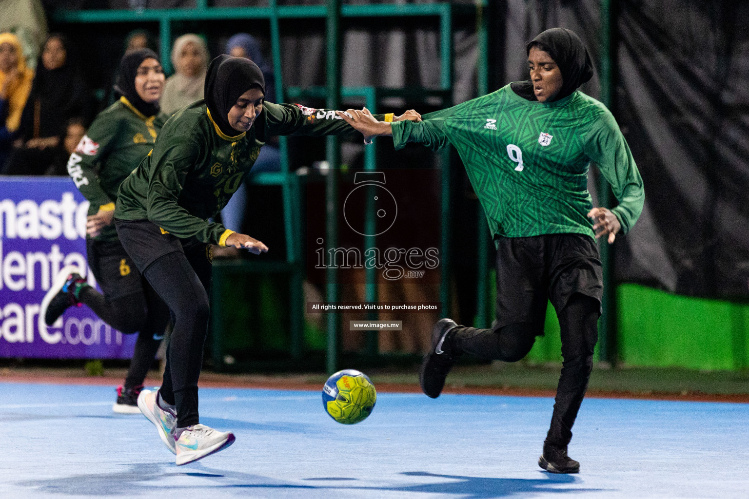 Day 10 of 6th MILO Handball Maldives Championship 2023, held in Handball ground, Male', Maldives on 29th May 2023 Photos: Shuu Abdul Sattar/ Images.mv