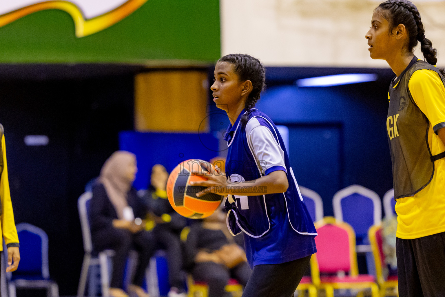 Day 10 of 25th Inter-School Netball Tournament was held in Social Center at Male', Maldives on Tuesday, 20th August 2024. Photos: Nausham Waheed / images.mv