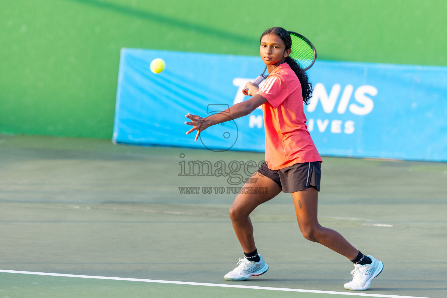 Day 3 of ATF Maldives Junior Open Tennis was held in Male' Tennis Court, Male', Maldives on Wednesday, 11th December 2024. Photos: Ismail Thoriq / images.mv