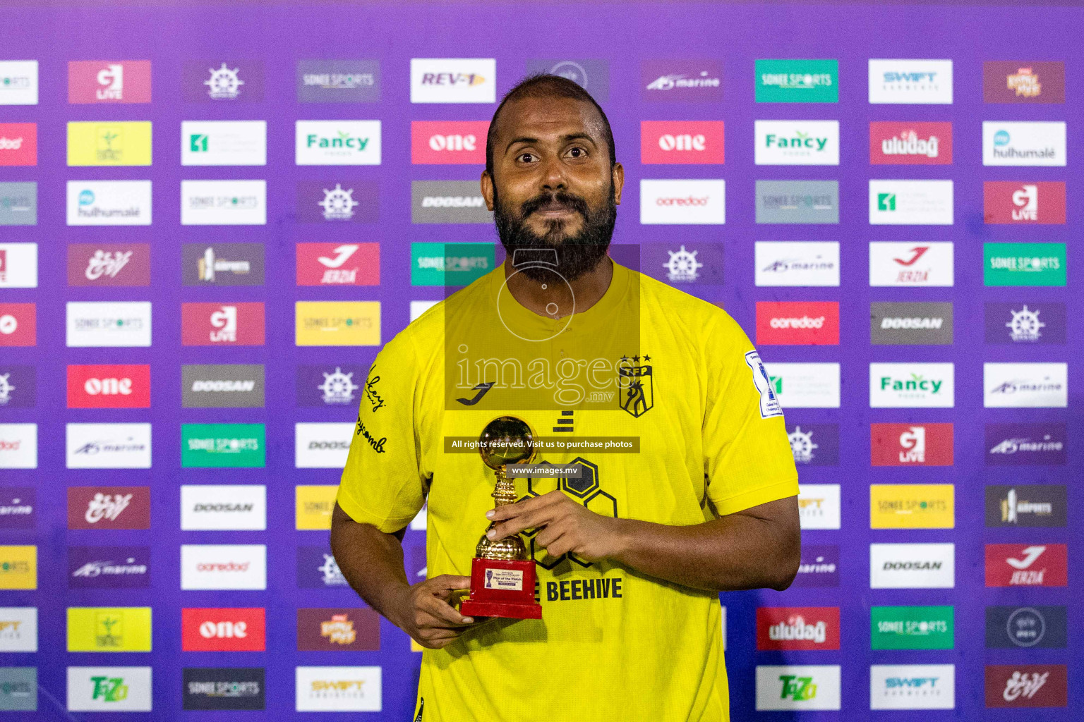 Round-16 matches of Golden Futsal Challenge 2023 was held on Wednesday, 9th March 2023 in Hulhumale, Maldives Photos: Ismail Thoriq / images.mv