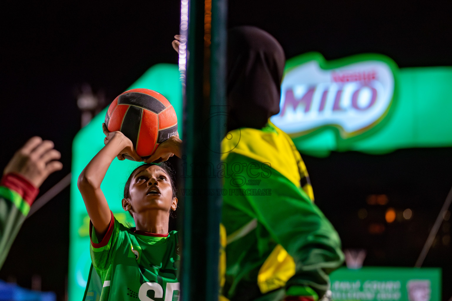Milo Ramadan Half Court Netball Challenge was held from 21st to 25th March, in Central Park, Hulhumale, Male', Maldives