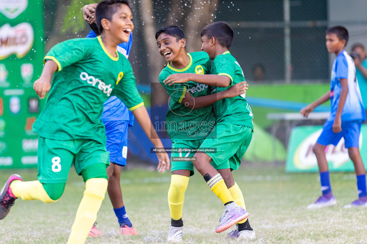 Day 2 of MILO Academy Championship 2023 (U12) was held in Henveiru Football Grounds, Male', Maldives, on Saturday, 19th August 2023. Photos: Nausham Waheedh / images.mv