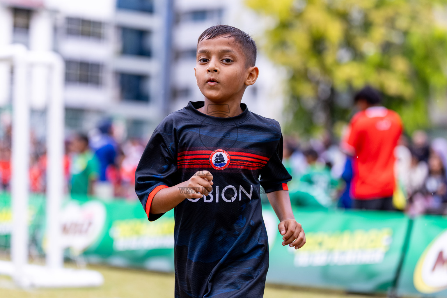 Day 3 of MILO SVAM Juniors 2025 (U-8) was held at Henveiru Stadium in Male', Maldives on Saturday, 28th June 2025. 
Photos: Hassan Simah / images.mv