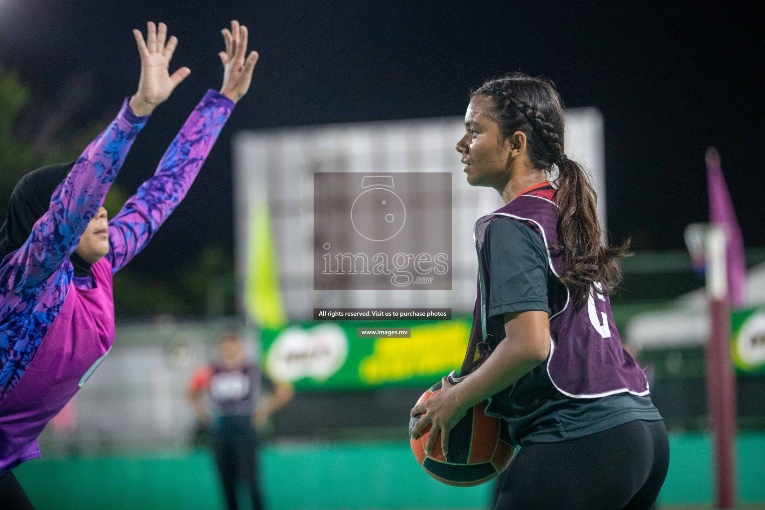 Day 5 of 20th Milo National Netball Tournament 2023, held in Synthetic Netball Court, Male', Maldives on 3rd  June 2023 Photos: Nausham Waheed/ Images.mv