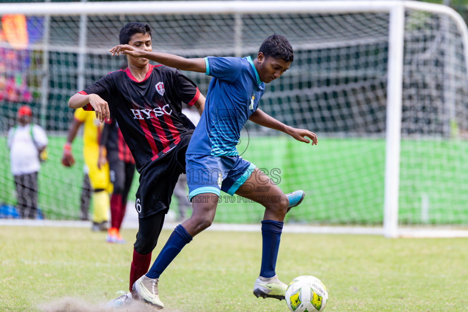 Day 2 of MILO Academy Championship 2024 held in Henveyru Stadium, Male', Maldives on Thursday, 1st November 2024. 
Photos:Hassan Simah / Images.mv