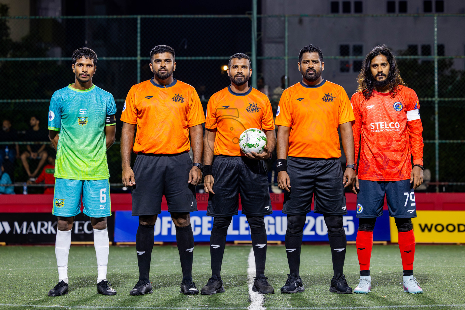 Stelco RC vs Wamco in Day 8 of Office League 2025 was held on Wednesday, 23rd April 2025 in Hulhumale', Maldives. Photos: Nausham Waheed  / images.mv