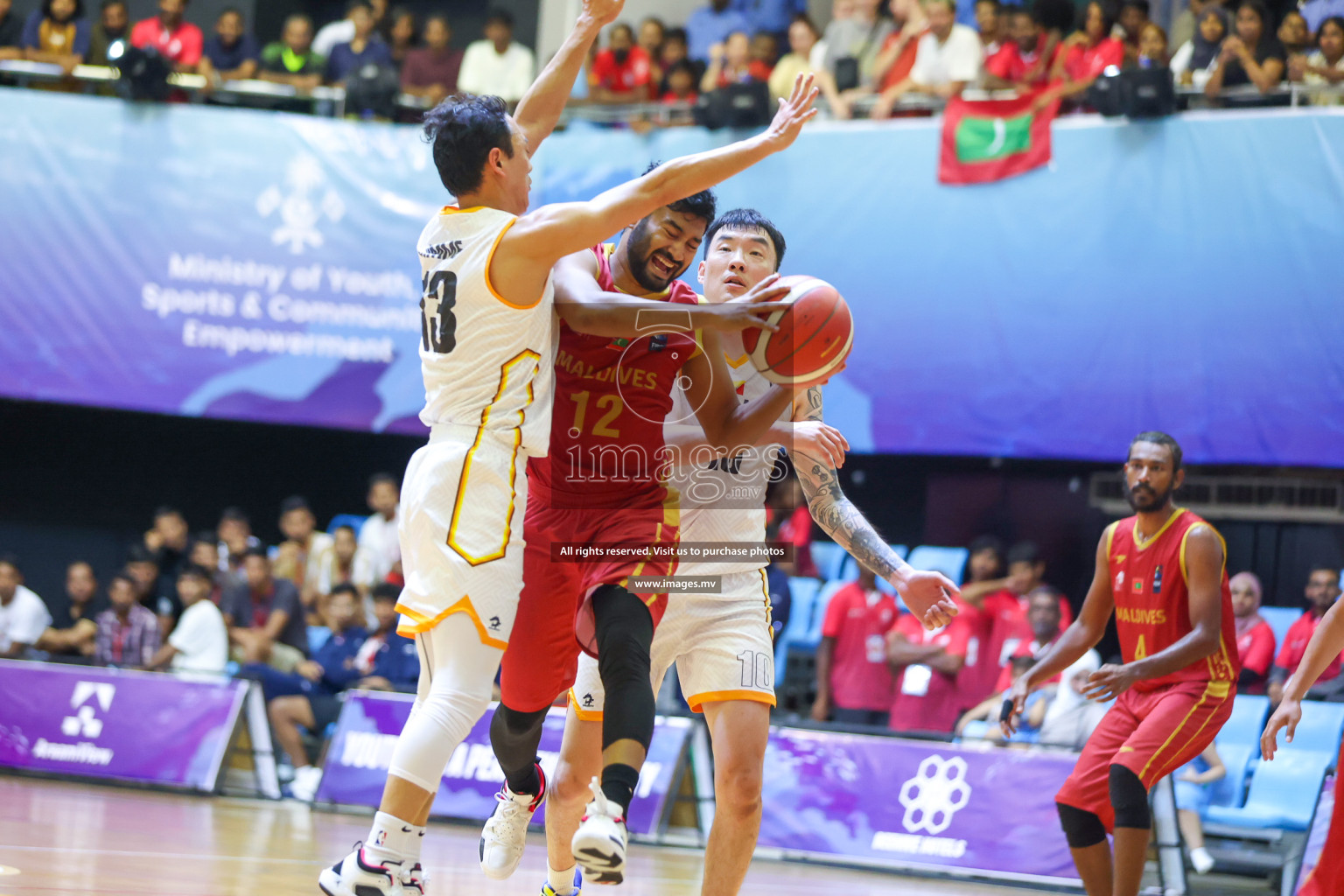 Maldives vs Bhutan in Five Nation Championship 2023 was held in Social Center, Male', Maldives on Thursday, 15th June 2023. Photos: Ismail Thoriq / images.mv