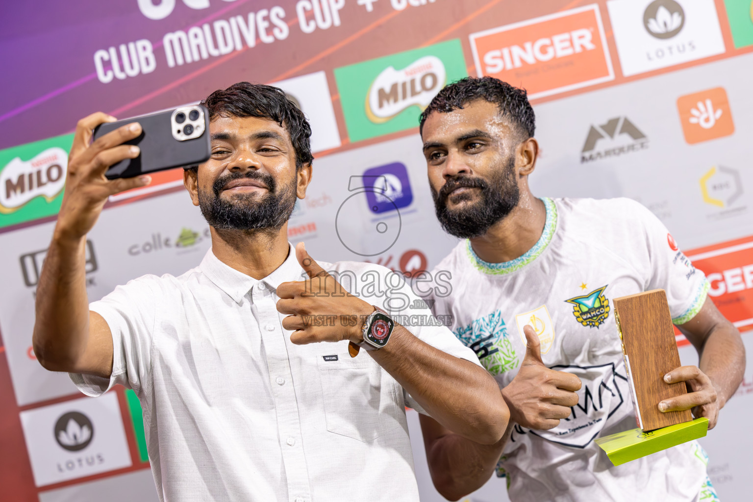 Maldivian vs Club WAMCO in Quarter Finals of Club Maldives Cup 2024 held in Rehendi Futsal Ground, Hulhumale', Maldives on Wednesday, 9th October 2024. Photos: Ismail Thoriq / images.mv