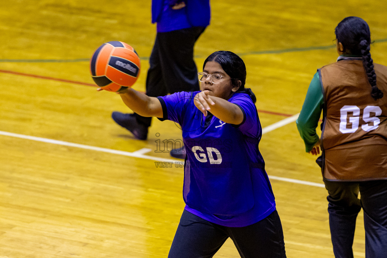 Day 10 of 25th Inter-School Netball Tournament was held in Social Center at Male', Maldives on Tuesday, 20th August 2024. Photos: Nausham Waheed / images.mv