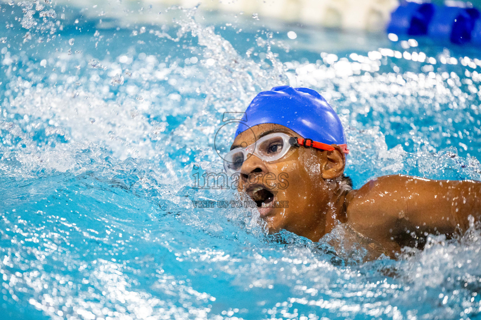 Day 1 of 20th Inter-school Swimming Competition 2024 held in Hulhumale', Maldives on Saturday, 12th October 2024. Photos: Ismail Thoriq / images.mv