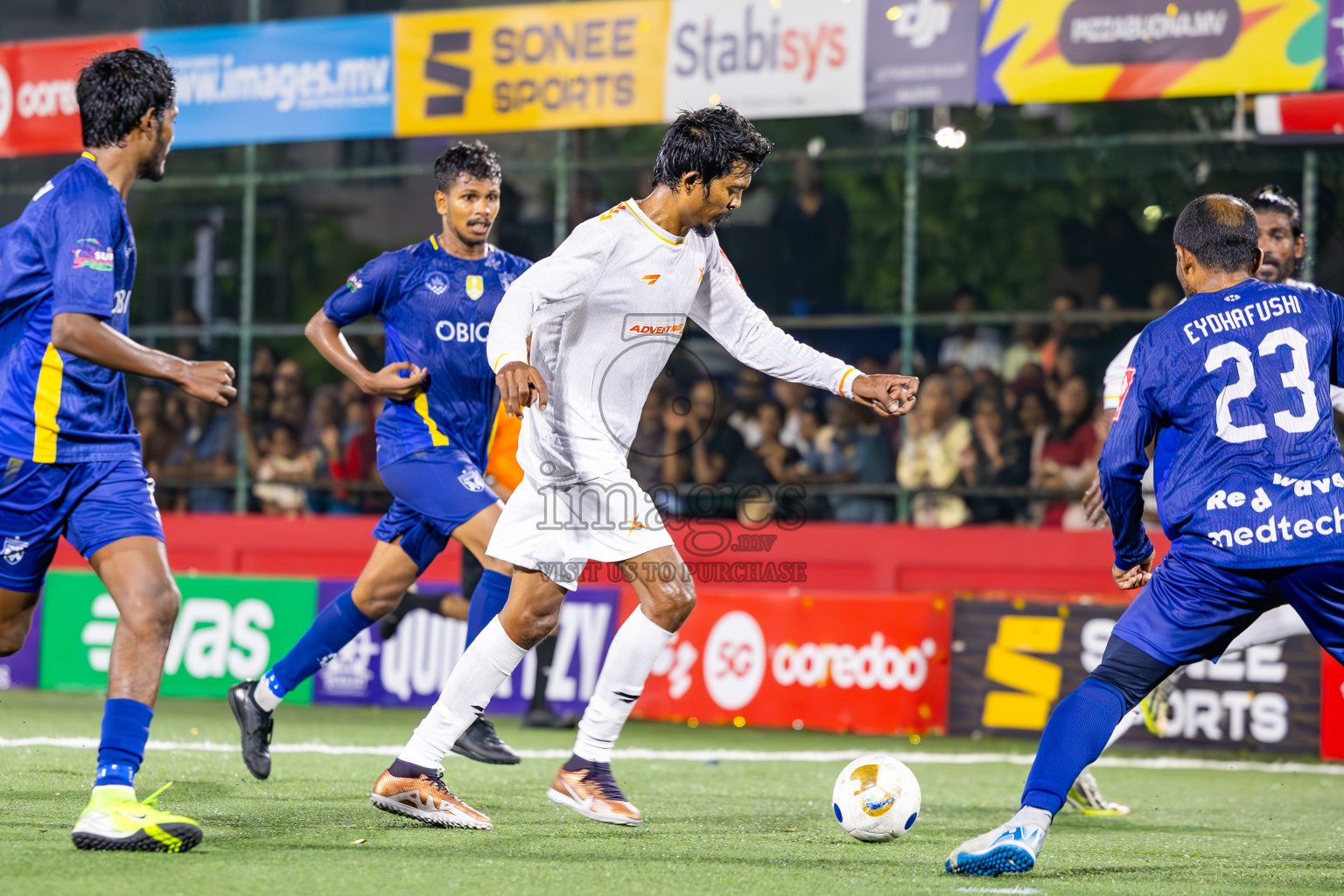 B Eydhafushi vs B Thulhaadhoo in Baa Atoll Finals Day 26 of Golden Futsal Challenge 2025 was held on Thursday , 30th January 2025, in Hulhumale', Maldives. Photos: Ismail Thoriq / images.mv