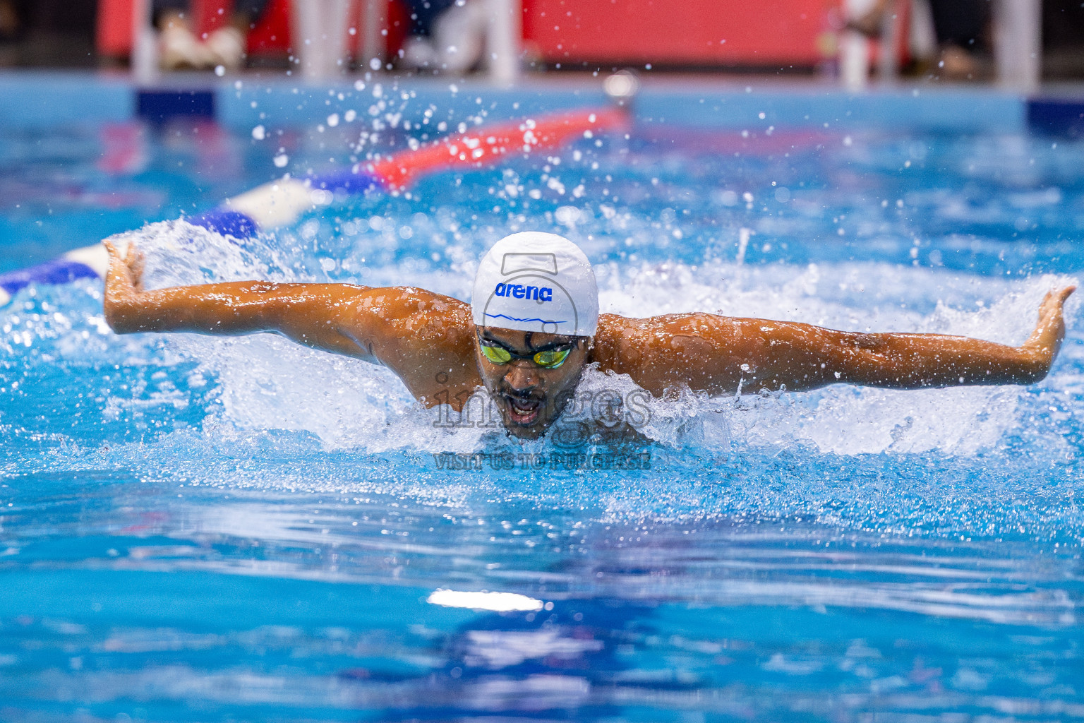 Day 2 of BML 21st Interschool Swimming Competition 2025 was held in Hulhumale' Swimming Pool, Hulhumale', Maldives on Sunday, 12th October 2025. Photos: Ismail Thoriq / images.mv