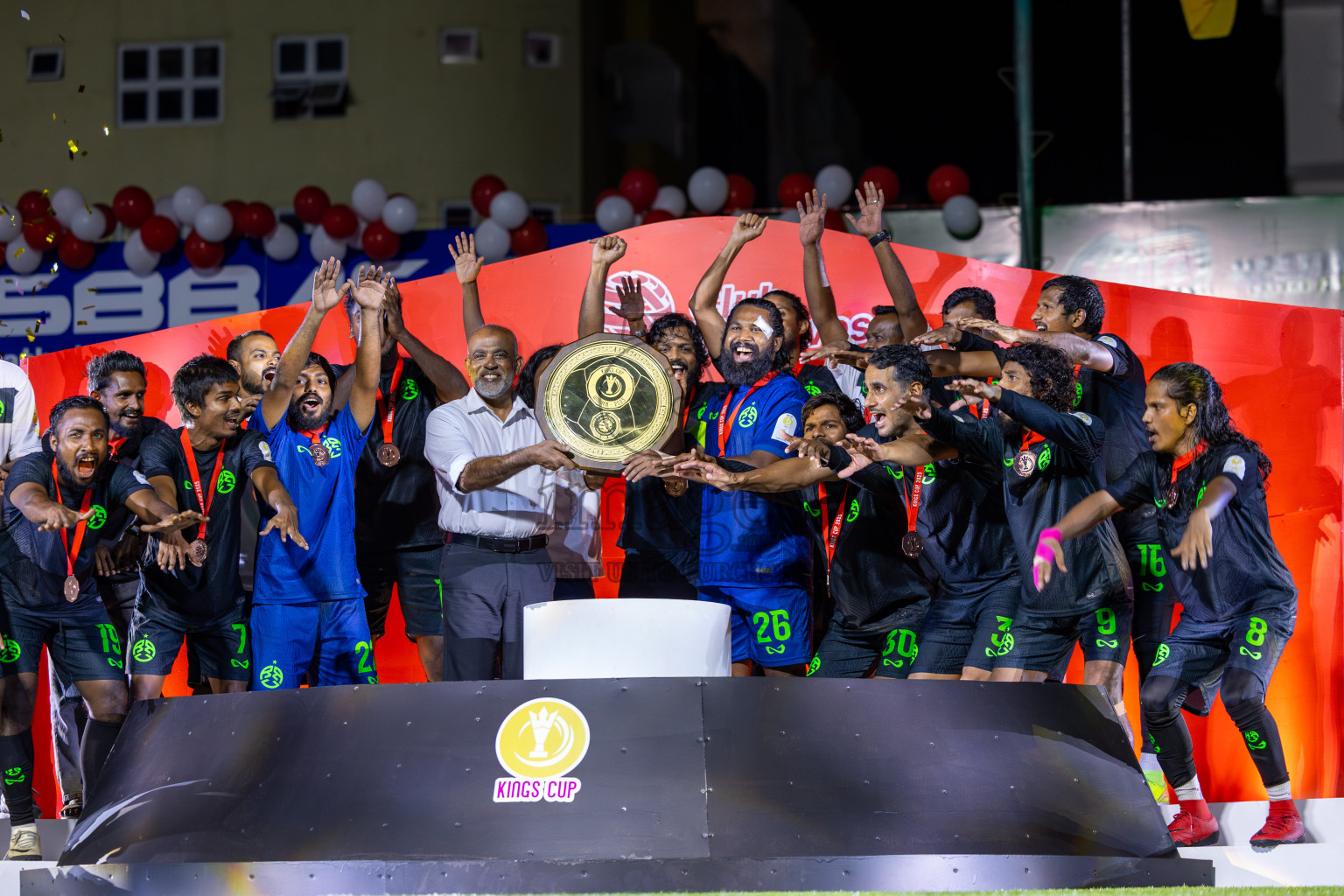 Road Recreation Club vs Club Combination SC Eydhafushi in Kings Cup Final of Club Maldives 2025 was held in Rehendhi Futsal Ground, Hulhumale', Maldives on Tuesday, 9th September 2025. Photos: Ismail Thoriq / images.mv