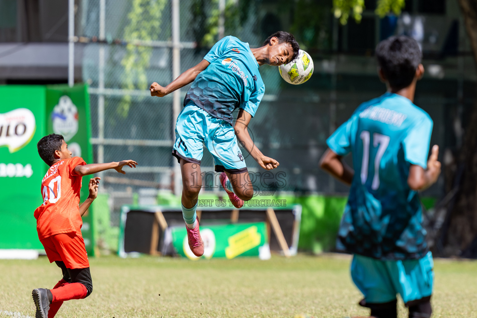 Day 4 of MILO Academy Championship 2024 (U-14) was held in Henveyru Stadium, Male', Maldives on Sunday, 3rd November 2024. 
Photos: Hassan Simah / Images.mv