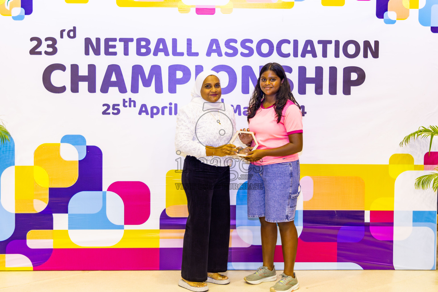 Final of 23rd Netball Association Championship was held in Social Canter at Male', Maldives on Sunday, 5th May 2024. Photos: Nausham Waheed / images.mv