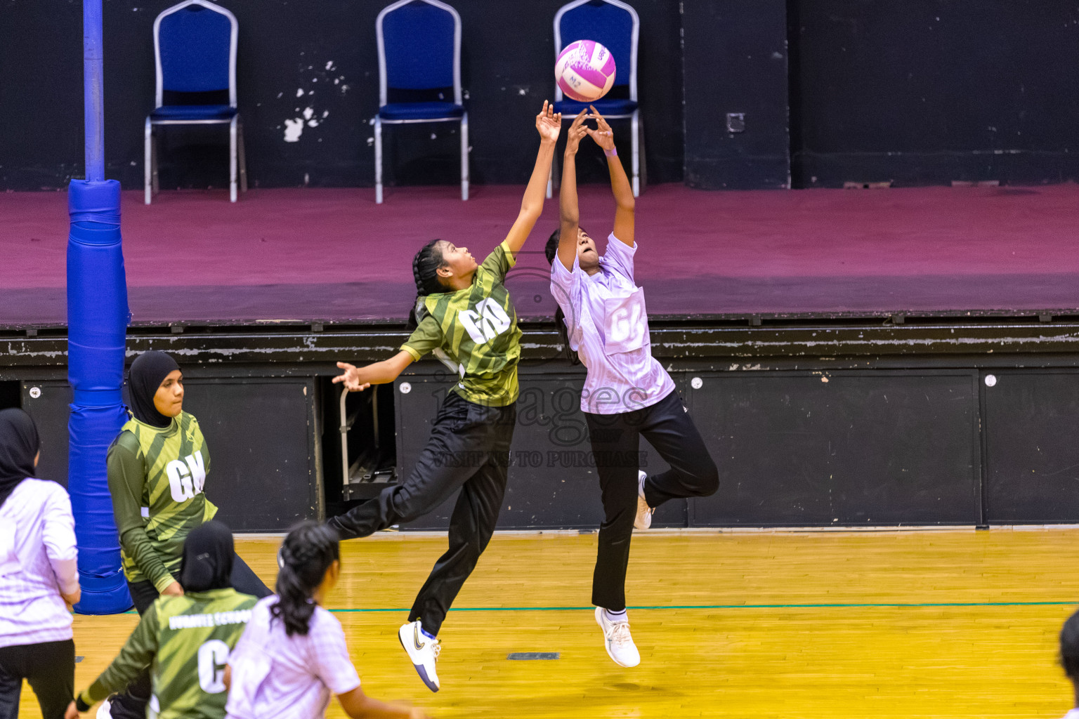 Day 15 of 26th Inter-School Netball Tournament 2025 was held in Social Center Indoor Hall on Wednesday, 5th November 2025. Photos: Mohamed Mahfooz Moosa, Raaif Yoosuf / images.mv