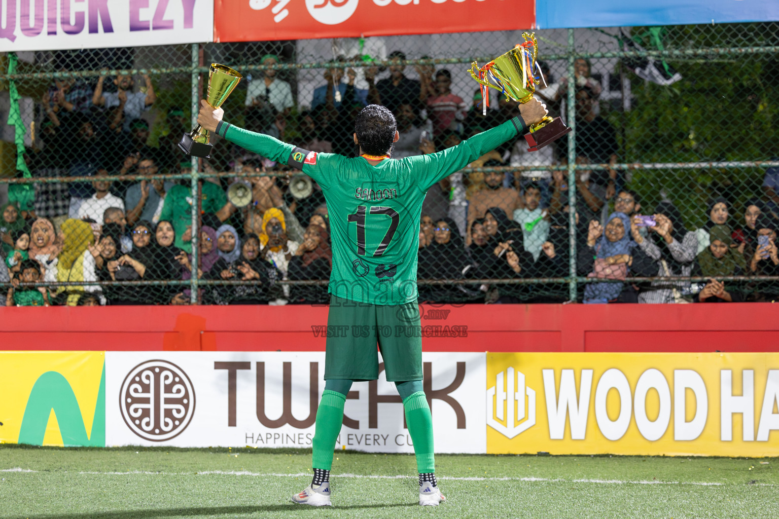 HA Dhidhdhoo vs HA Vashafaru in Haa Alif Atoll Finals Day 28 of Golden Futsal Challenge 2025 was held on Saturday , 1st February 2025, in Hulhumale', Maldives. Photos: Abdulla Abeed / images.mv