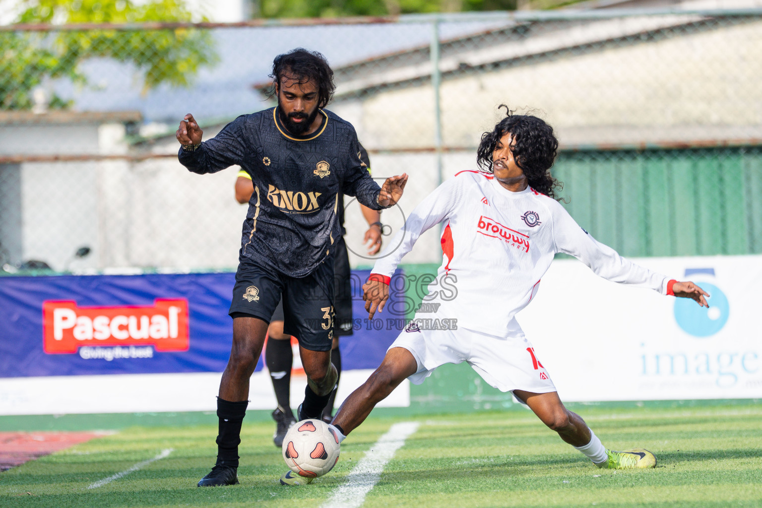 Outreef SC VS Lecrose SC in Day 3 - Fonadhoo Youth Futsal Challenge 2025 held in Fonadhoo Futsal Stadium, L. Fonadhoo, Maldives on Tuesday, 28th October 2025 Photos: Arif Rasheed / images.mv