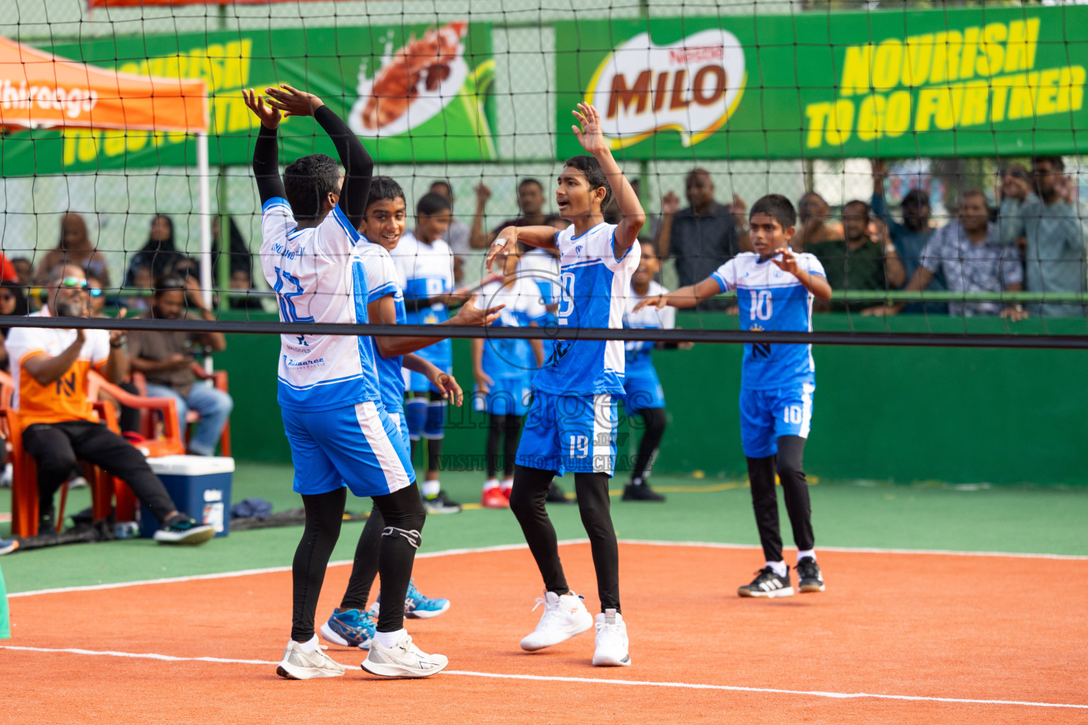 Day 10 of Interschool Volleyball Tournament 2024 was held in Ekuveni Volleyball Court at Male', Maldives on Sunday, 1st December 2024.
Photos: Ismail Thoriq / images.mv