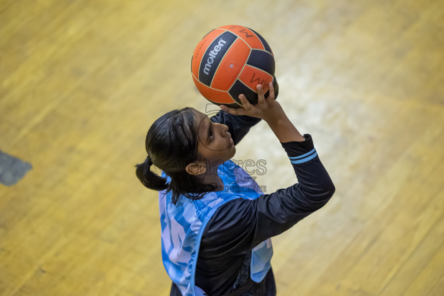 Day 12 of 25th Inter-School Netball Tournament was held in Social Center at Male', Maldives on Thursday, 22nd August 2024.