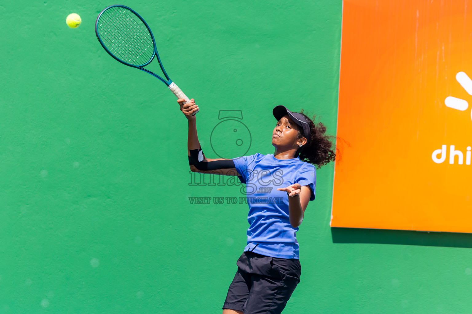 Day 8 of ATF Maldives Junior Open Tennis was held in Male' Tennis Court, Male', Maldives on Thursday, 19th December 2024. Photos: Nausham Waheed/ images.mv