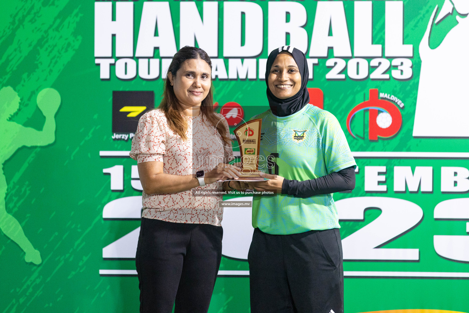 2nd Division Final of 7th Inter-Office/Company Handball Tournament 2023, held in Handball ground, Male', Maldives on Monday, 25th October 2023 Photos: Nausham Waheed/ Images.mv