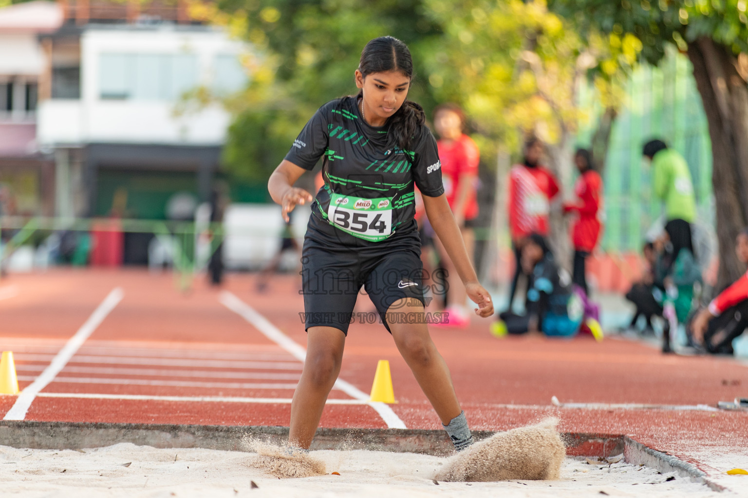 Day 4 of MILO Athletics Association Championship was held on Friday, 8th March 2024 in Male', Maldives. Photos: Hasna Hussain