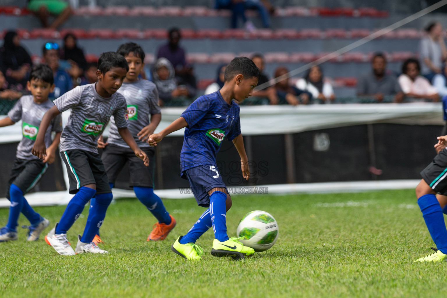 Day 2 of MILO Kids Football Fiesta was held at National Stadium in Male', Maldives on Saturday, 24th February 2024.