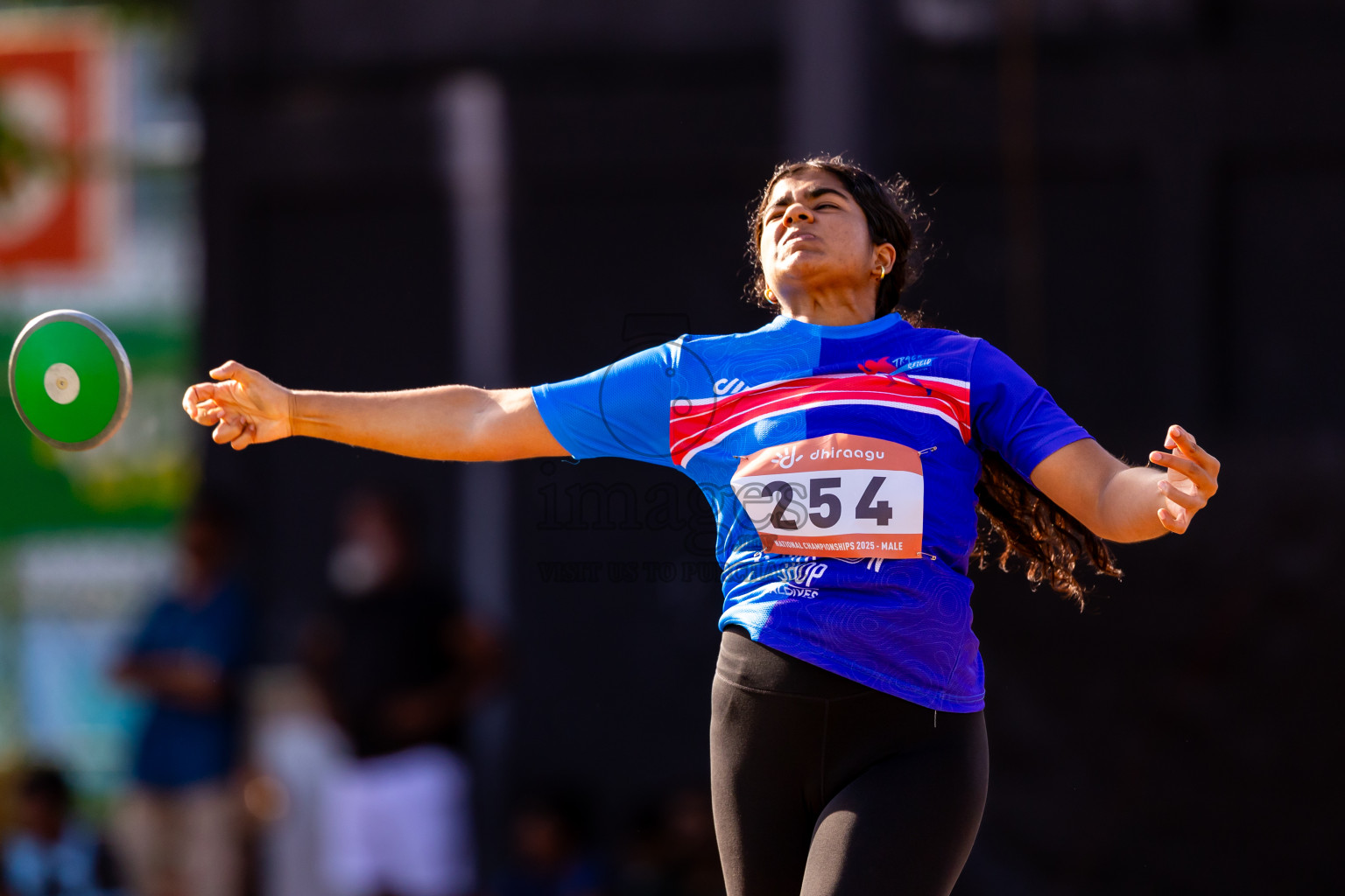 Day 3 of National Athletics Championship 2025 was held at Ekuveni Running Ground in Male', Maldives on Saturday, 16th August 2025. Photos: Nausham Waheed / images.mv