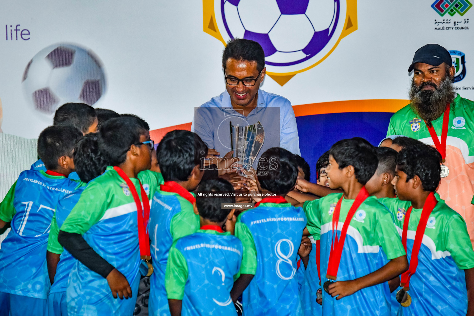 Day 4 of Milo Kids Football Fiesta 2022 was held in Male', Maldives on 22nd October 2022. Photos: Nausham Waheed / images.mv