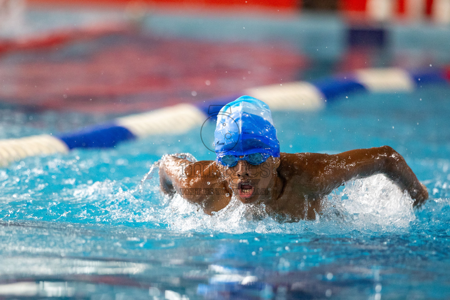 Day 1 of 20th Inter-school Swimming Competition 2024 held in Hulhumale', Maldives on Saturday, 12th October 2024. Photos: Ismail Thoriq / images.mv