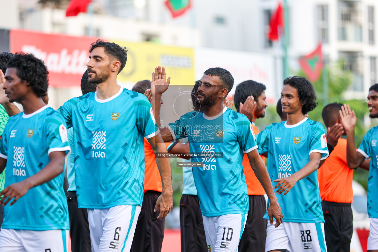 Stelco Club vs Maldivian in Club Maldives Cup 2023 held in Hulhumale, Maldives on 15 July 2023