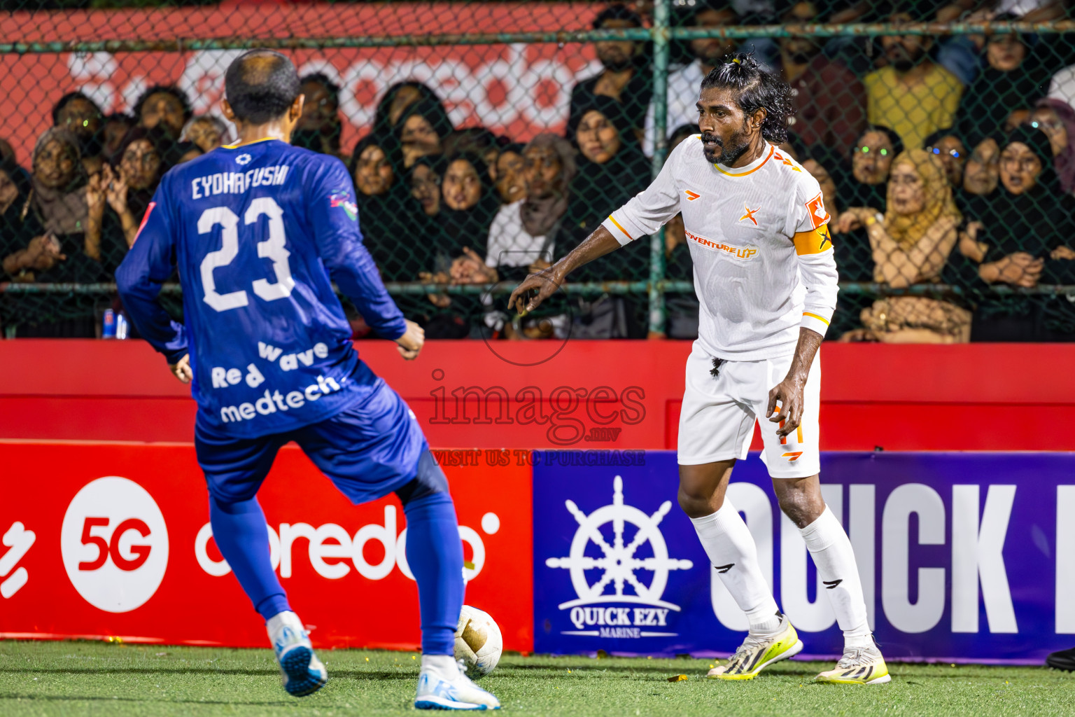 B Eydhafushi vs B Thulhaadhoo in Baa Atoll Finals Day 26 of Golden Futsal Challenge 2025 was held on Thursday , 30th January 2025, in Hulhumale', Maldives. Photos: Ismail Thoriq / images.mv