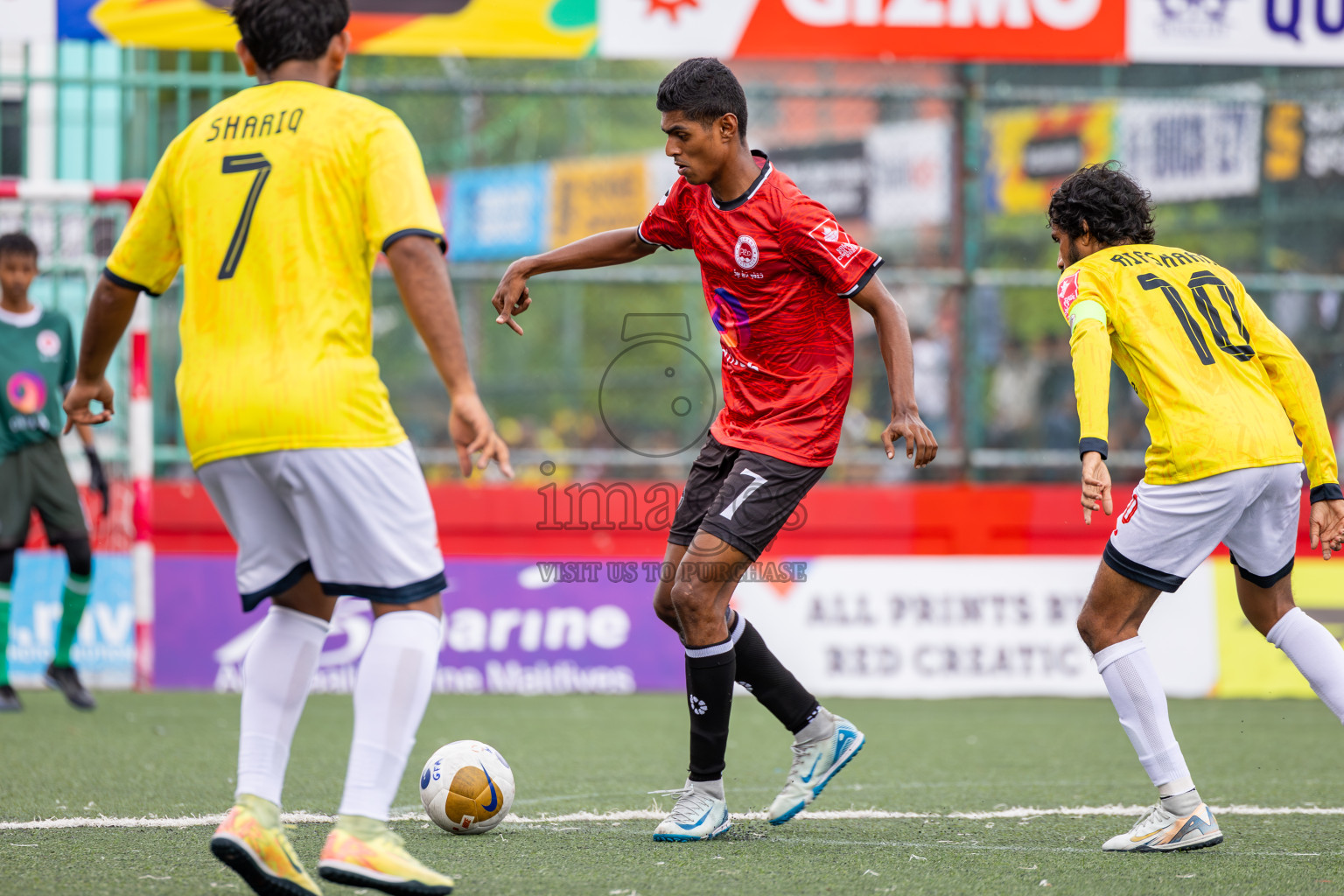 GDh Madaveli VS GDh Gadhdhoo in Atoll Round Semi-Final on Day 20 of Golden Futsal Challenge 2025 was held on Friday, 24th January 2025, in Hulhumale', Maldives.
Photos: Ismail Thoriq / images.mv