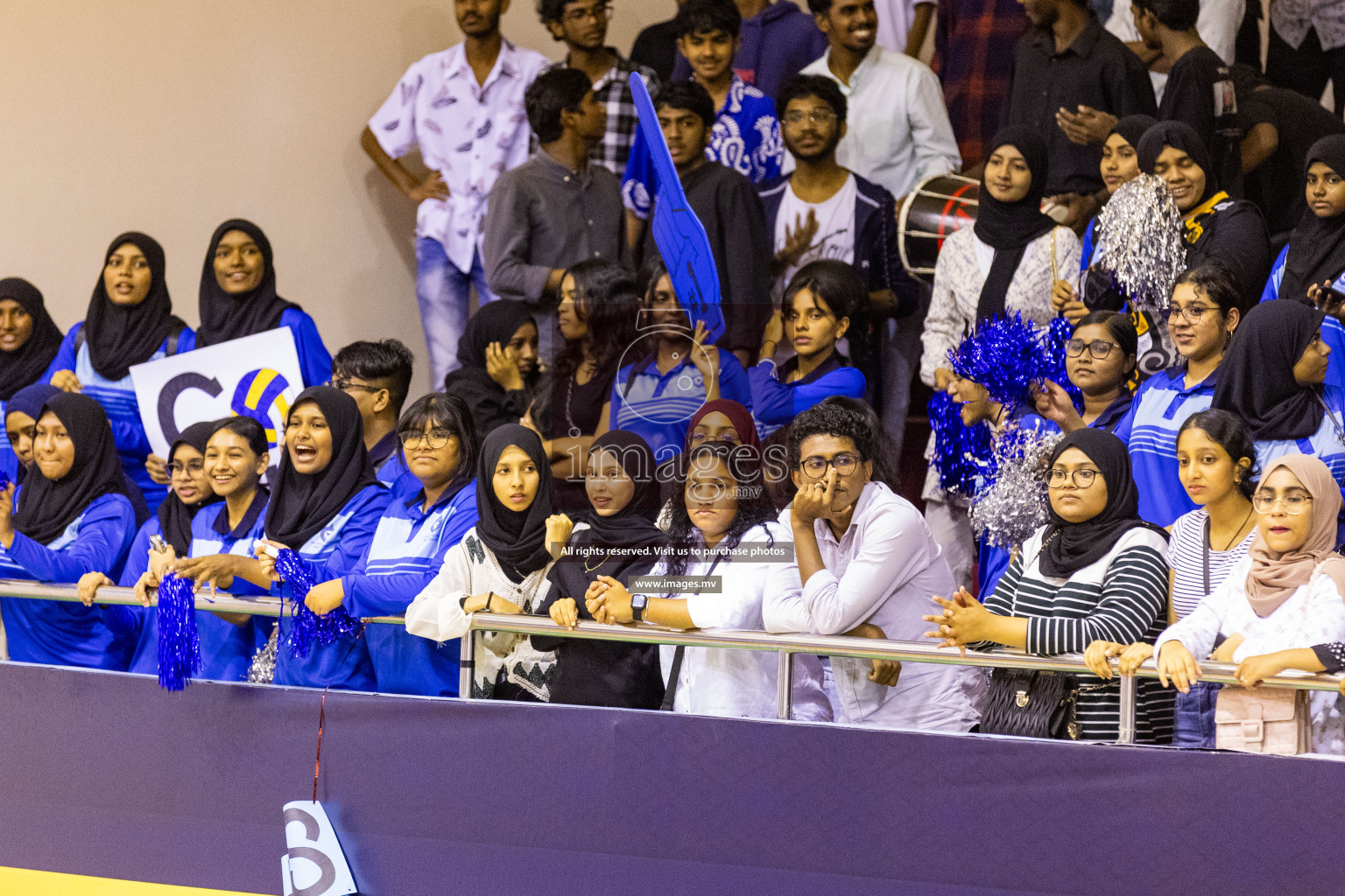 Day3 of 24th Interschool Netball Tournament 2023 was held in Social Center, Male', Maldives on 29th October 2023. Photos: Nausham Waheed, Mohamed Mahfooz Moosa / images.mv