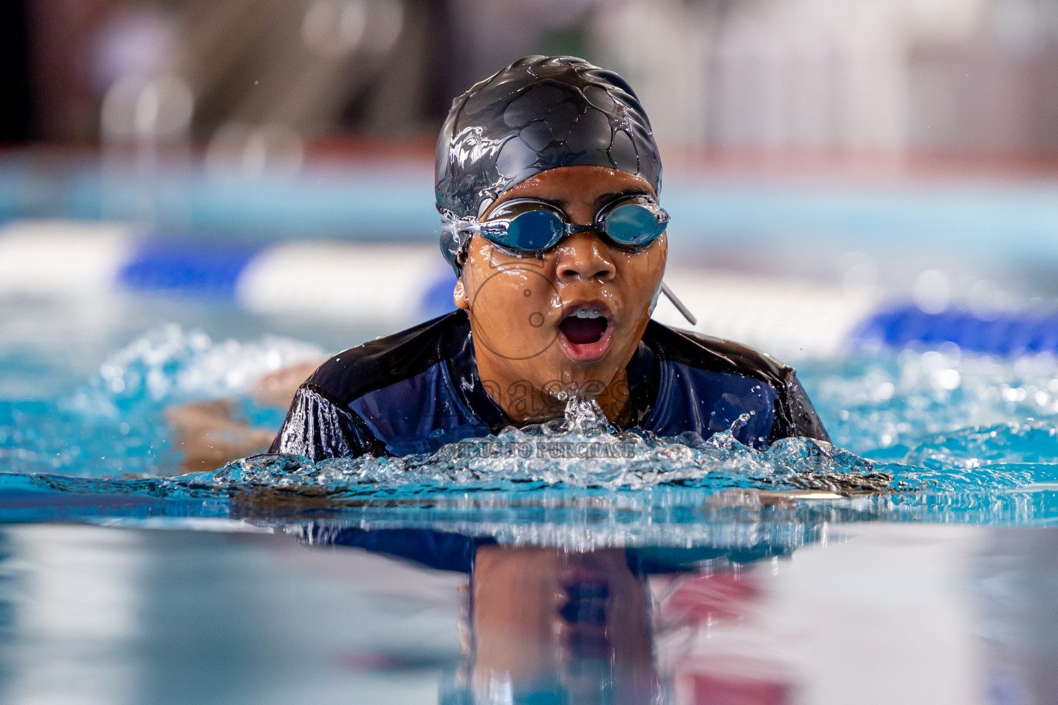 20th Inter-school Swimming Competition 2024 held in Hulhumale', Maldives on Saturday, 12th October 2024. Photos: Nausham Waheed / images.mv