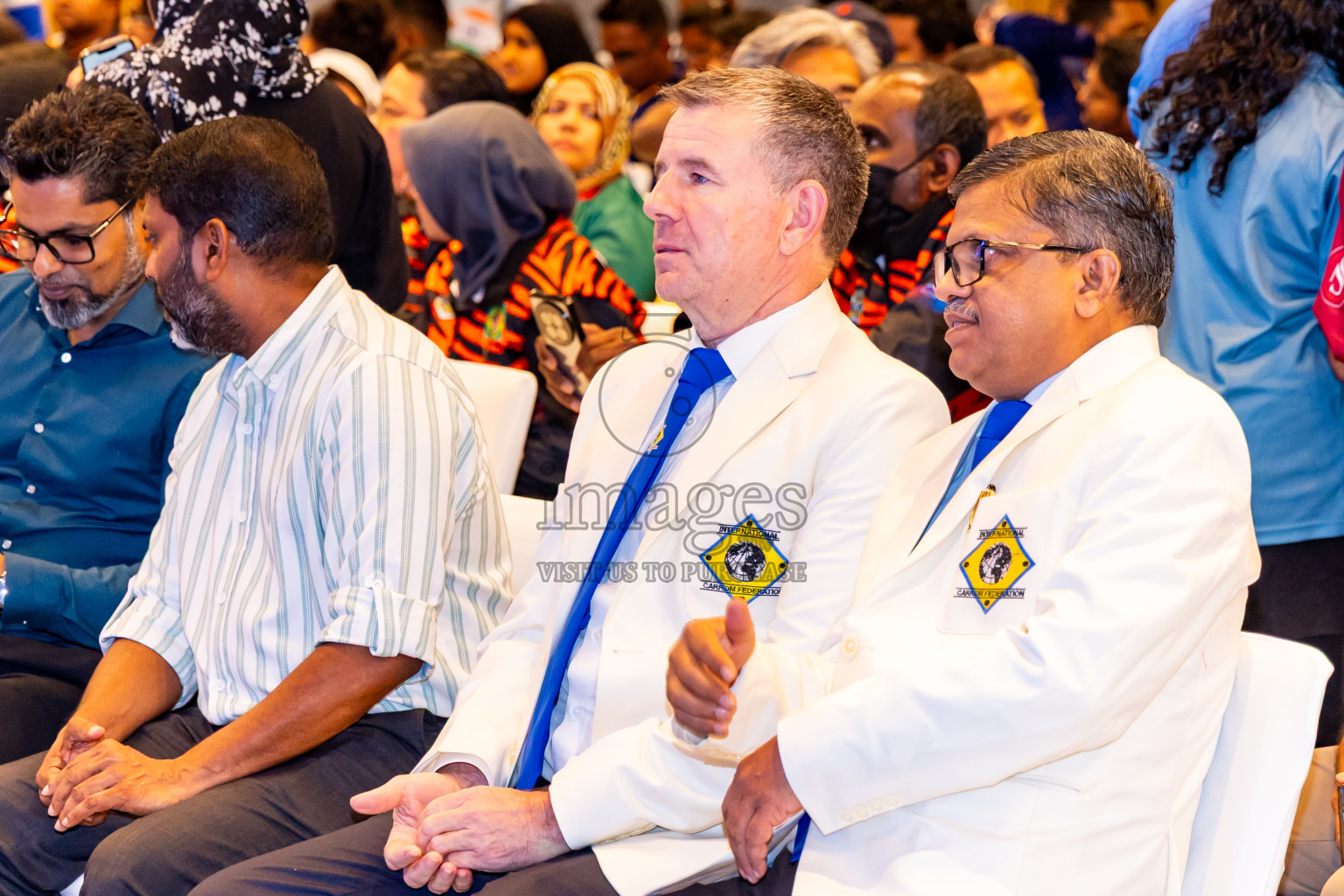 Opening Ceremony of 7th Carrom World Cup was held on Tuesday, 2nd November 2025 at Barceló Nasandhura Male', Maldives. Photos: Nausham Waheed / images.mv