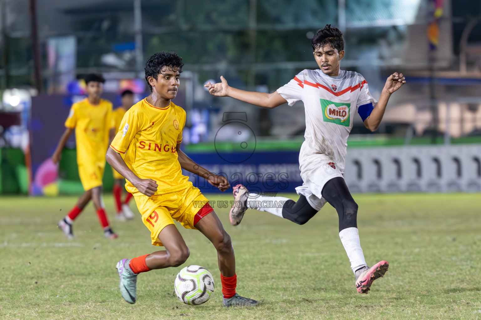 Day 10 of Dhivehi Youth League 2024 was held at Henveiru Stadium, Male', Maldives on Sunday, 15th December 2024.
Photos: Ismail Thoriq / Images.mv